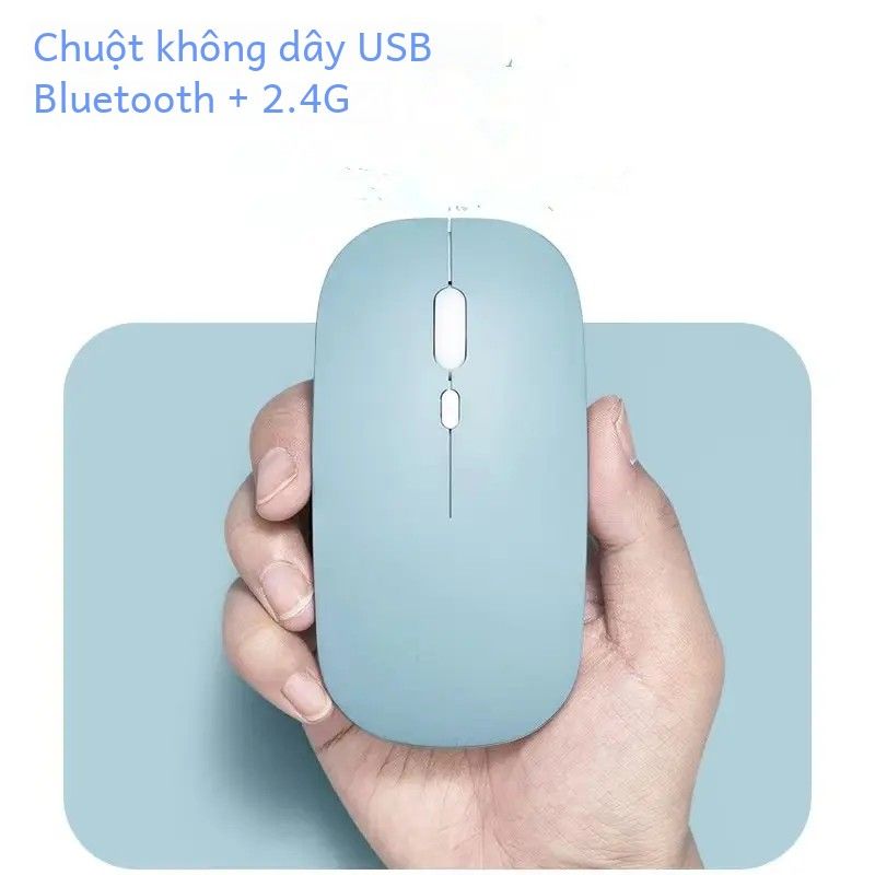 Aron wireless charging Bluetooth 2.4G USB mouse, suitable for Android, Windows tablets, laptops, portable iPads