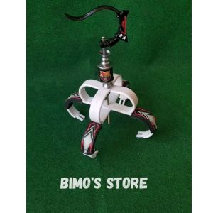 Mahkota Sangkar Murai Fullset Gantungan Motif Barcelona Cakram Murai Mahkota Murai Pvc