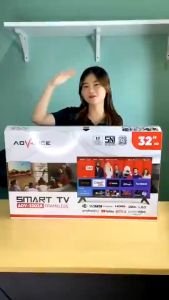 Advance Smart TV Frameless ADV-3203A LED SMART TV 32 INCH FRAME LESS GARANSI RESMI
