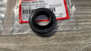 Phớt moay ơ trước xe máy 21x37x7 dùng nhiều xe (91251KPH901)