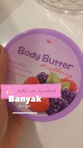 Viva White Body Butter Mulberry (WHITENING) with SHEA BUTTER VIT E & NATURAL OIL - 200 Gr