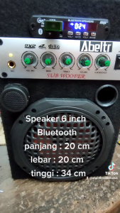 Speaker Aktif bluetooth 6 inch