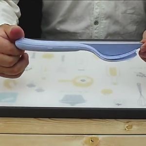 Eco friendly Spoon fork knife Portable flatware set Biodegradable Wheat Straw travel Cutlery Set 3 in 1