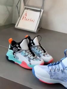 Basketball Shoes for Kids Boy High-Top Sneakers Rubber Shoes for Kids Shoes for Boys Size 28-39