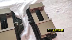 Angle fixed flat nose pliers heavy-duty milling machine pliers industrial grade 4 "/6"/8 "precision vice