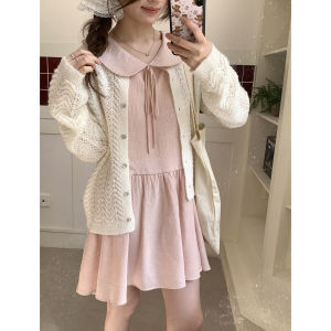imimtuan | Áo Cardigan Len Thêu Hoa Văn Trống Dành Cho Phụ Nữ
