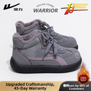 Warrior | Warm Fleece-lined High-top Sneakers