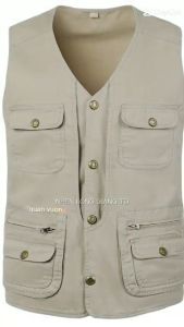 Áo gile áo gile nam thiết kế nhiều túi mang đậm chất quân nhân hàng thiết kế may bao đẹp - T20