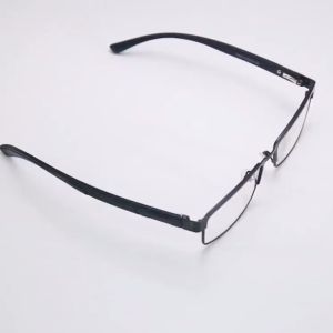 Blue Light Blocking Computer Glasses Steel Anti Glare Clear Lens Protect from Screens Blue Light High Optical Quality Lenses