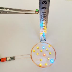 0-80mm USB 5V Wireless Power Supply Transmitter Coil USB  Wireless Receiver LED Light Induction Lamp Toy Model Robots Sand Table