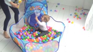 NeoHome เต็นท์อุโมงค์ 3 in 1 เต็นท์อุโมงค์ เต็นท์เด็กและบ้านบอลสีสันสดใส (สินค้าไม่รวมบอล)