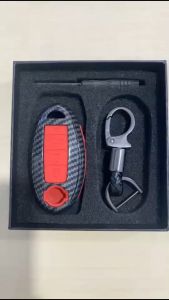 Case Carbon Smartkey Cover Kunci Nissan X-trail - 7112