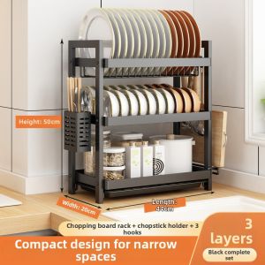 HANYUXUAN | Dish Rack Utensil Drying Organizer