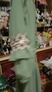 Gamis syari cerutti babydoll  Anak usian 4/5 tahun model SGR #segi tiga renda