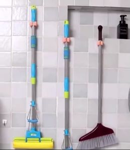 ตะขอแขวนของติดผนังติดนานติดทน ตะขอแขวนของ ตะขอติดพนังแน่นหนา ตะขอแขวนไม้กวาด ตะขอแขวนไม้ถูพื้น ตะขอ ที่ติดผนัง