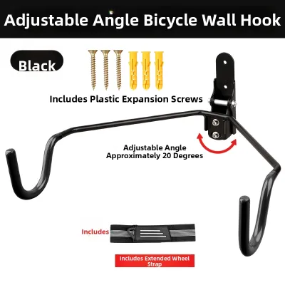 DEROACE | Wall Mountable Home Bicycle Hanger