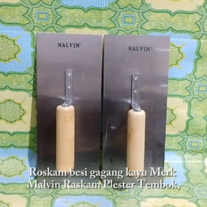 Roskam Besi Gagang Kayu Merk Palazo Popeye atau Malvin