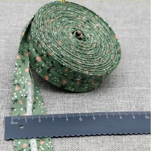 New arrived Printed Bias Binding Tape Edge cloth strip Craft DIY Apparel Sewing Ribbon Size 25mm x 5m