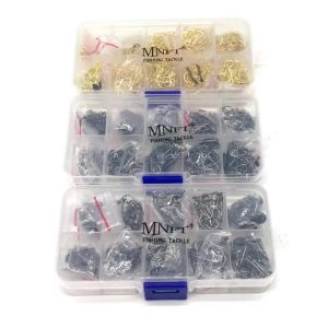 Bộ Lưỡi Câu Cá MNFT 200 Chiếc 3 # -12 # Móc Câu Thép Carbon Cao Có Gai Dùng Cho Nước Mặn Nước Ngọt Phụ Kiện Câu Cá Nước Ngọt Nước Mặn