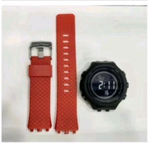 AKSESORIS TALI RUBBER JAM SKYMAX 1810G ORIGINAL PRIA -WANITA FREE BATRAI CADANGAN 1 PCS (Andre What 97)