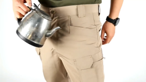 IX7 Cotton Military Urban Tactical Pants Men Spring Cotton SWAT Army Cargo Pants Casual EDC Pockets Soldier Combat Trousers black kuaki green