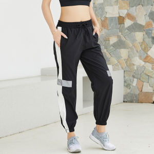 Milk Silk Sports Pants Womens Pants Loose Yoga Pants Silk Smooth Breathable Quick Drying Womens Fitness Pants