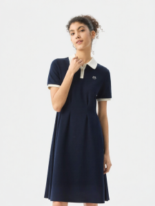 Gap | Embroidered Logo Collar Spring Dress