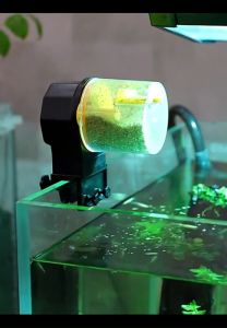 Dispenser Tempat Makanan Ikan Pemberi Makan Otomatis Aquarium Automatic Food Timer | Tangki Tempat Makan Pelet Ikan Aquarium Kolam Akuarium Otomatis Baterai Listrik Atur Waktu | TaffHOME GA-300D