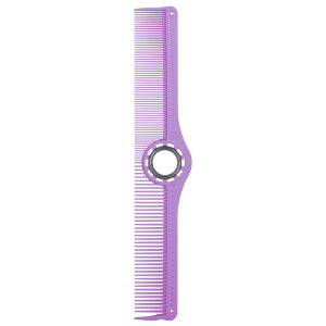 Professional Hair Comb Set With Metal Ring Durable Plastic Detangling Comb Salon Home Hair Styling Tool With Vibrant Colors