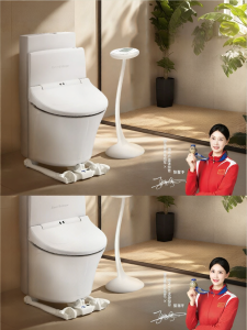 idear | Nắp Toilet Thông Minh Tự Động Rửa Chất Lượng Cao Có Tác Dụng Điều Trị