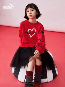 PUMA | Knitted Sport Casual Long Sleeve Dress