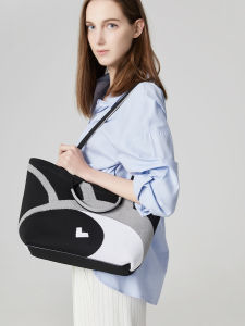 Dgenius Original Large Capacity Commuter Tote Bag Womens Underarm Basket Weaving Shoulder Bag British Style Leisure Handbag