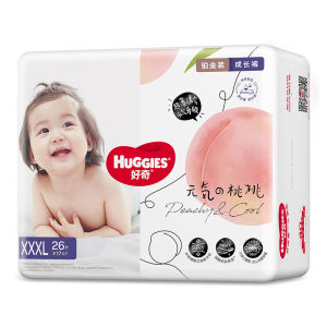 กางเกงผ้าอนามัยแบบสวมสำหรับเด็ก Huggies Platinum plus Size L/XL/XXL/XXXL ระบายอากาศได้ดี บางเฉียบ สำหรับเด็กอายุ 12-24 เดือน