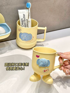 ชุดแก้วแปรงสีฟันน่ารัก ชุดล้างหน้าสำหรับนักเรียนหอพักนักศึกษา ถังน้ำอาบน้ำ 3 ชิ้น แก้วน้ำยาฟอกฟัน เครื่องมือทำความสะอาดบ้าน