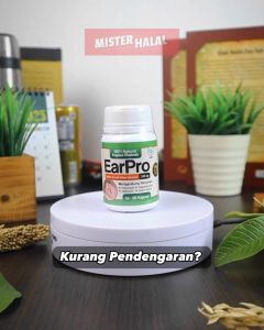 EARPRO Obat Gangguan Telinga Obat Tinnitus Telinga Berdenging Berdengung Mendengung Pada Telinga Kiri/Kanan Obat Congek Telinga Bernanah Infeksi Telinga Curek Bisa Untuk Anak Dan Dewasa