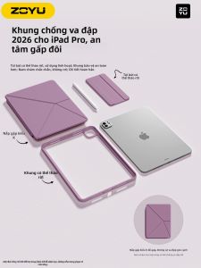Zoyu | Detachable Magnetic Standable Protective Case