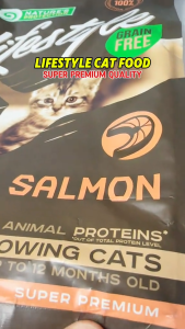 Grain Free "Salmon Kitten" (7KG) · For Growing Cats | Kitten & Mom - Cat Food [Lifestyle Series] *Natures Protection