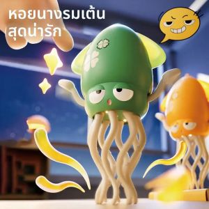 1 PC ตลกเต้นรําของเล่น Octopus Crawling Auto-Sensing หลีกเลี่ยงอุปสรรคสัตว์เลี้ยงอิเล็กทรอนิกส์เพลงแสงเด็กคริสต์มาสของขวัญ