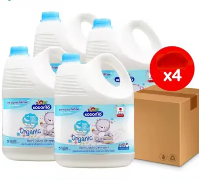 Kodomo Baby Laundry Detergent ORGANIC 2.8L x 4 BOTTLES