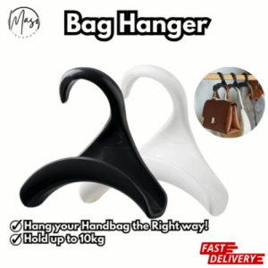 Bag Hanger Hook Bag Rack Holder - Handbag Hanger Organizer Storage - Over The Closet Rod Hanger for Storing and Organizing Handbag
