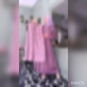 Gamis Brokat Desain Elegan Jumbo LD 120 130 140 cm