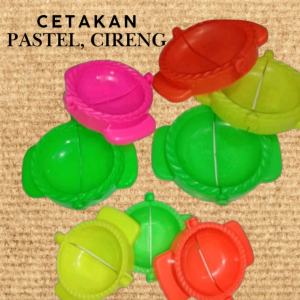 Cetakan pastelcirengmartabak praktis bahan plastik