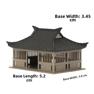 Original Design Micro Landscape Waterland Tank Home Decoration Ornaments Eco-friendly Miniature Model of Pavilions And Towers