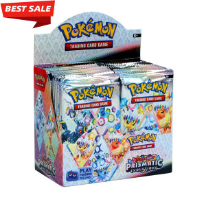 Bandai | 360Pcs Pokemoned Card Prismatic Evolutions Scarlet Violet 151 Destined Rivals Black Bolt English Booster Battle Transaction Card