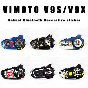 3M sticker cho vimoto V9S/v9x Bluetooth xe gắn máy Tai nghe miếng dán bảo vệ tai nghe trang trí Đề-can chống thấm nước