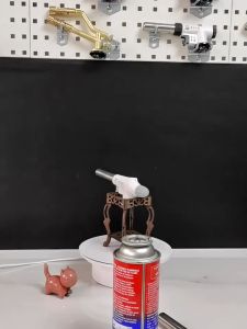 Multipurpose Auto Gas Torch Gun Camping Butane Burner Welding Fire Maker Flame Gun