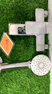Sen nóng lạnh Dukio cao cấp KAG-KCN45 đồng nặng 1.5 kg Sales trọn bộ vòi sen Chrome bóng nước mạnh thiết kế sang trọng sử dụng tốt chiết khấu cao