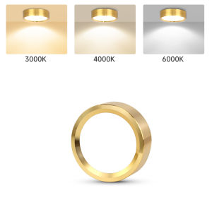 Wood grain color Ceiling Light LED Spot Downlight Surface Mounted Downlights Thin Foldable Spotlight Living Room Spots Ceiling