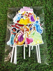 Topper cake Princess happy birthday hiasan kue ulang tahun