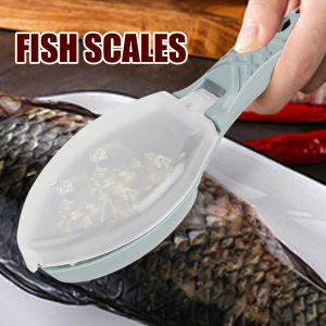 3PCS Portable Manual Fish Scale Peeling and Storage All-in-One Peeler Splash-Proof Washable Home Kitchen Gadget